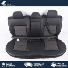 Sitze hinten Rücksitzbank Teilleder Schwarz Mercedes E-Klasse S212 Kombi