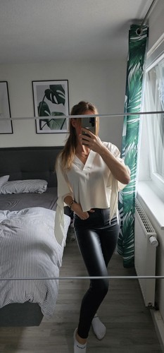Weiße bluse oberteil damen - bluse,