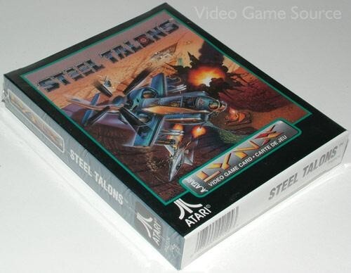 Atari lynx steel talons game - atari,