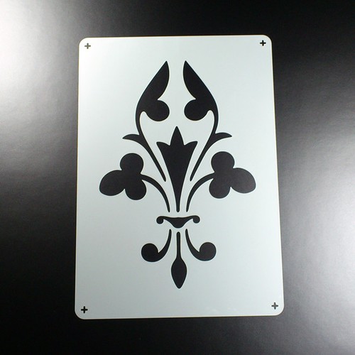 Schablone fleur lis - schablone,