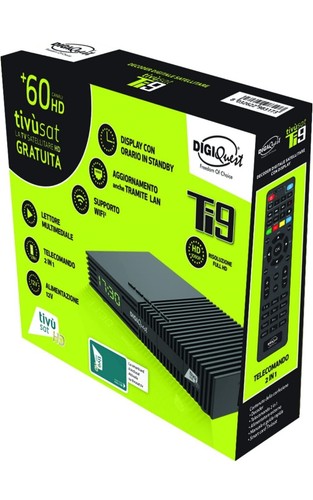 Tivusat receiver mit - hd, karte