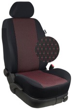 VW T4 Multivan Maß Sitzbezüge Schonbezüge Vordersitze: Mumbai/rot/schwarz