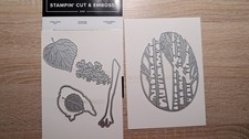 Stampin up Stanzformen Espen - gibt es nicht mehr, sehr guter Zustand
