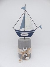 Maritimer Deko Segler auf