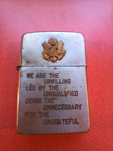 Zippo vietnam the - zippo,, unwilling