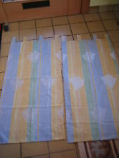 2 Übergardien, Vorhänge mit schönem Muster für Küche, Flur 116 x 53,7 cm