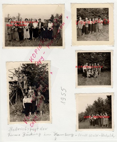 Alsfeld 1955 firma bücking - alsfeld,