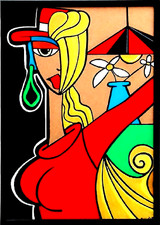 Pop Art "Mary Sue" 50x70cm