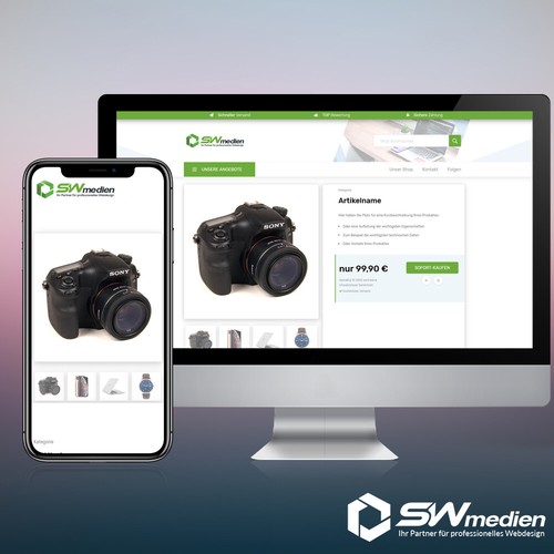 Shine ebay template - shine,