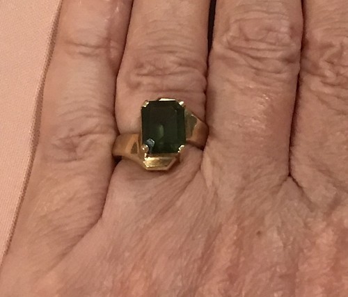 Karat gelbgold moldavit - 10,