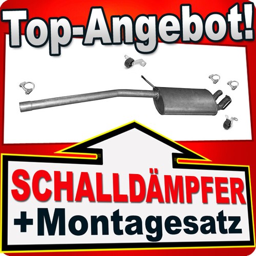 Mittelschalldämpfer für audi - mittelschalldämpfer,