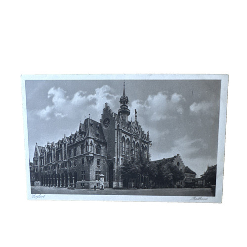 Ansichtskarte postkarte erfurt - ansichtskarte,
