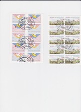 Bund 2009 + 10, 2 Marken-Set, Engel + Taube, Leipzig  gestempelt, Neupreis 11€
