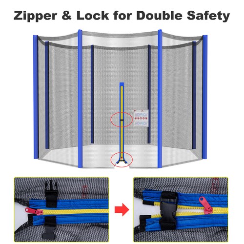 Trampolin sicherheitsnetz für - trampolin,