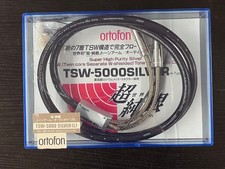 Phonokabel Ortofon TSW-5000 Silver TOP High-End OVP Allerbestes Kabel, wie NEU