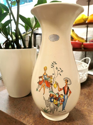 Jasba keramik vase vintage - jasba,