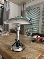 GS Tokyo Pilzlampe - Tischlampe aus Chrom - Vintage 80er/90er - Retro - Art Deco
