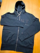 TOMMY HILFIGER  HOODIE   Gr. L   BLAU   Achselweite 58cm