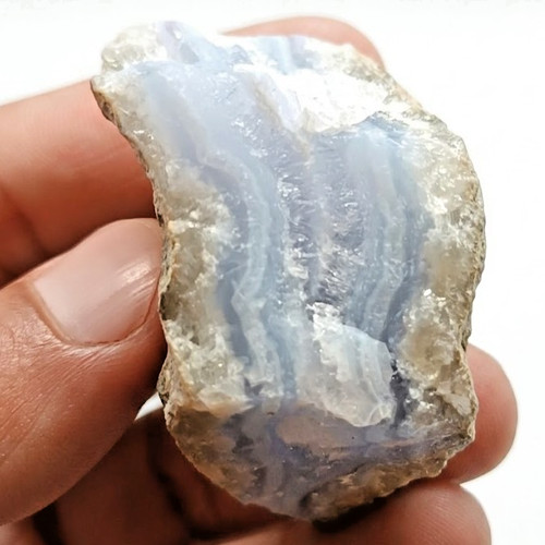 Chalcedon hellblau druse - chalcedon,
