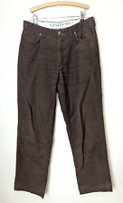 LANDS END CORDHOSE W32 BRAUN
