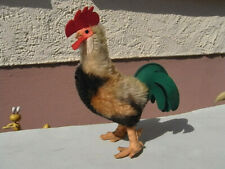 " Steiff Hahn Vorkrieg o. Knopf u.o. Fahne " Mohair 17 cm