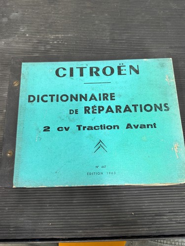 Original citroen dictionnaire - citroen,