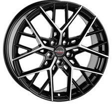 Borbet BY 8,0x18 ET44 black polished glossy Alufelge