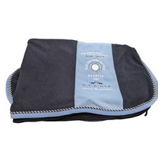 HV Polo Fleecedecke Stanley navy 145 cm B-Ware Abschwitzdecke