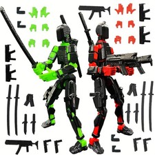 T13-Actionfigur, Titan 13-Actionfigur, Roboter-Actionfigur, 3D-gedruckte Actionf