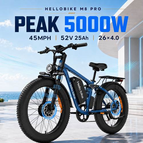 5000w dual motor electric bike - motor,