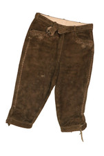 DAMEN LUXUS KNIE LEDER HOSE ca GR 38 LEDERHOSE 72cm FASCHING WIESN TRACHTEN