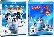 Happy Feet 1+2 # 2-BLU-RAY-SET-NEU