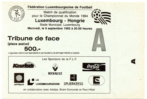 Ticket lsp luxemburg - ticket,