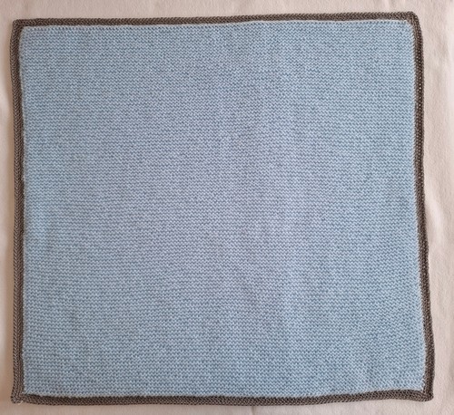 Handgestrickte babydecke - handgestrickte,