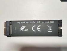 M.2 NGFF SATA / PCIe NVME 2280 SSD auf Mac Upgrade Adapter Macbook PRO /Air 