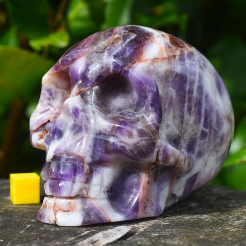 Amethyst kristall schädel - amethyst,