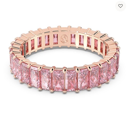 Swarovski matrix ring rosa - swarovski, ring,