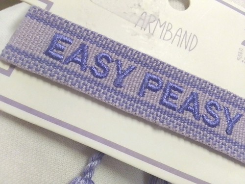 Armband easy peasy - easy,