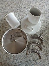 BRAUN KM 32 Schnitzelwerk komplett mit  4 Messerscheiben