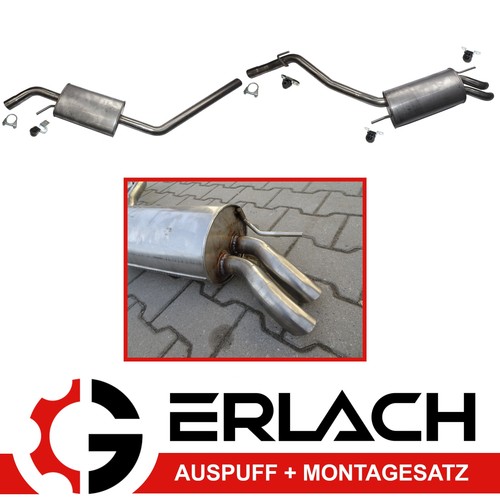 Edelstahl auspuffanlage für - edelstahl,