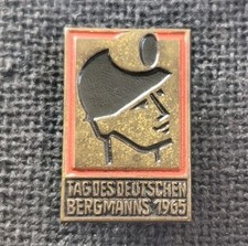 Abzeichen DDR: Tag des Deutschen Bergmanns 1965, Kohle Kali Wismut Bergbau