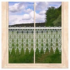 Elegante Spitzengardine