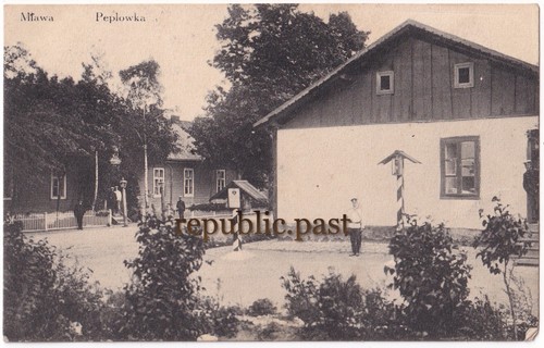 Postkarte mlawa peplowka - ak,