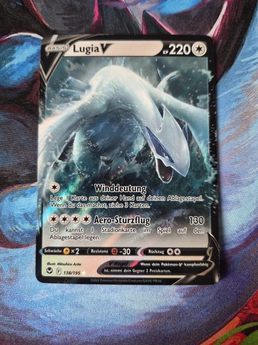 Lugia pokemon 138 - lugia, 138/195