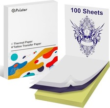 100x Tattoo Stencil Papier