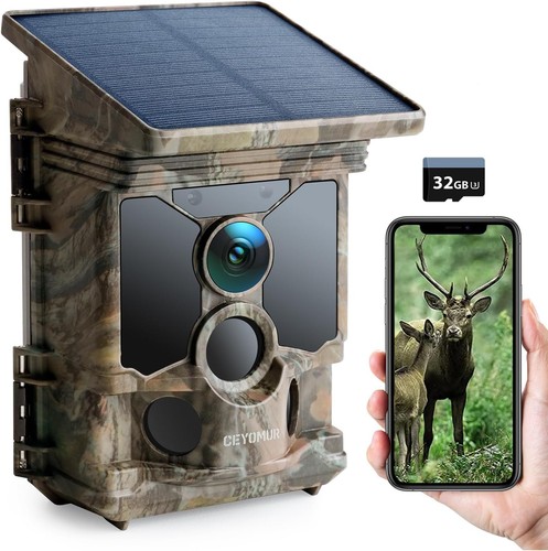 Solar wildkamera 30fps 46mp - 4k,