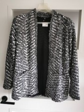 H&M Pailletten Boucle Blazer