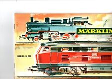 Märklin-Hauptkatalog 1968/69  Nostalgisches Sammlerstück 57 Jahre alter Katalog