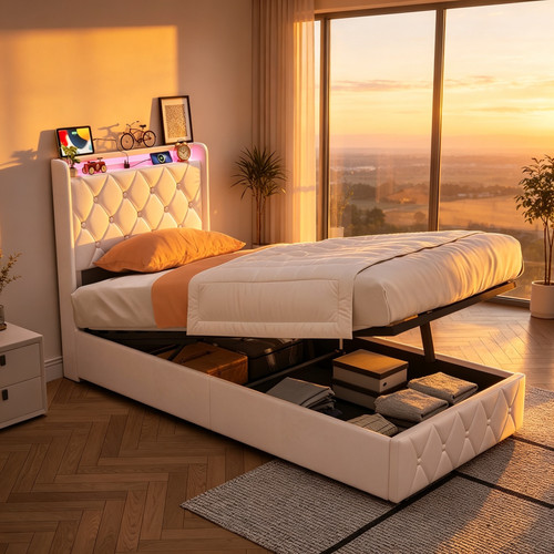 Polsterbett boxspringbett - polsterbett,