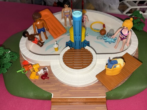 Playmobil pool mit viel - pool,,